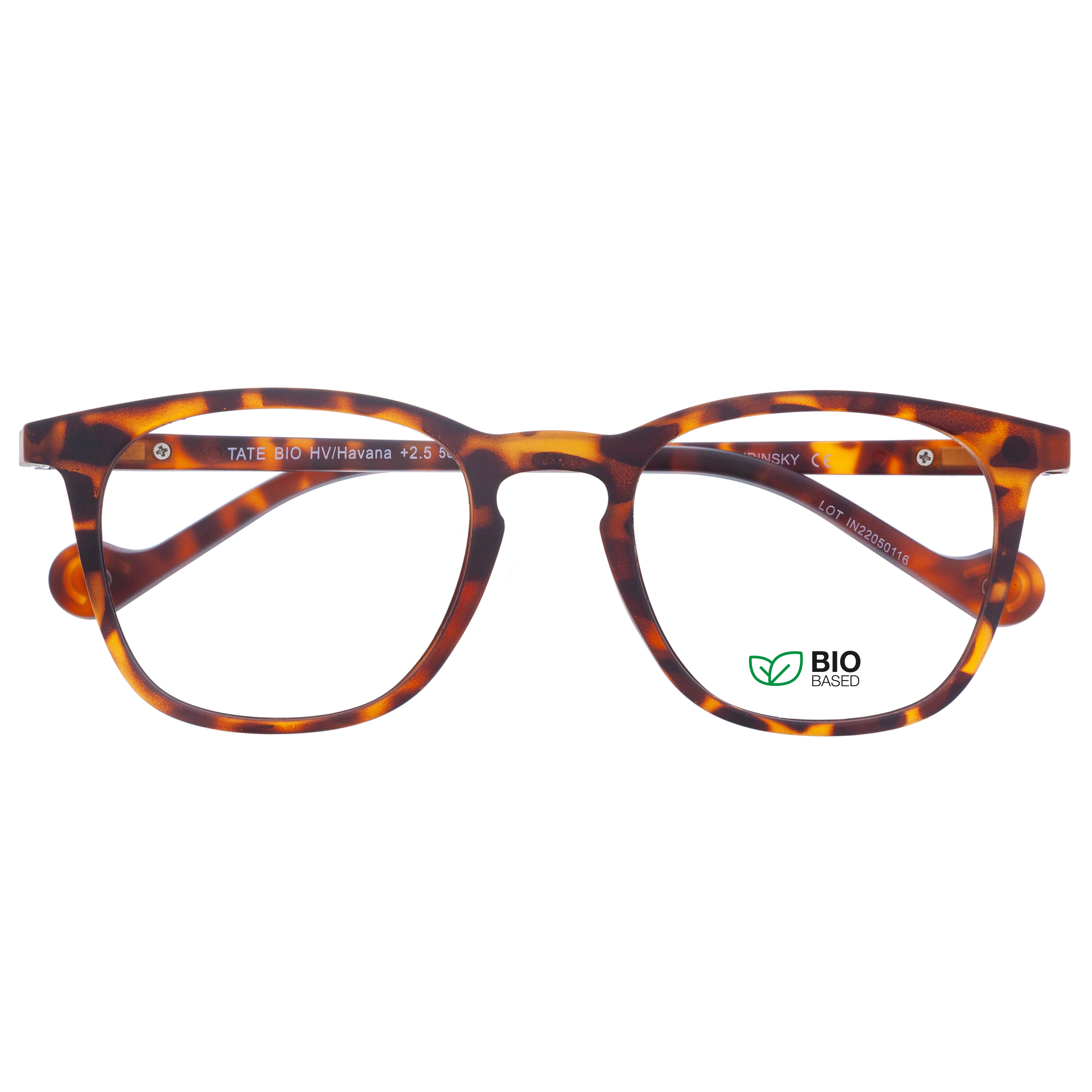Tate Havana Glasses