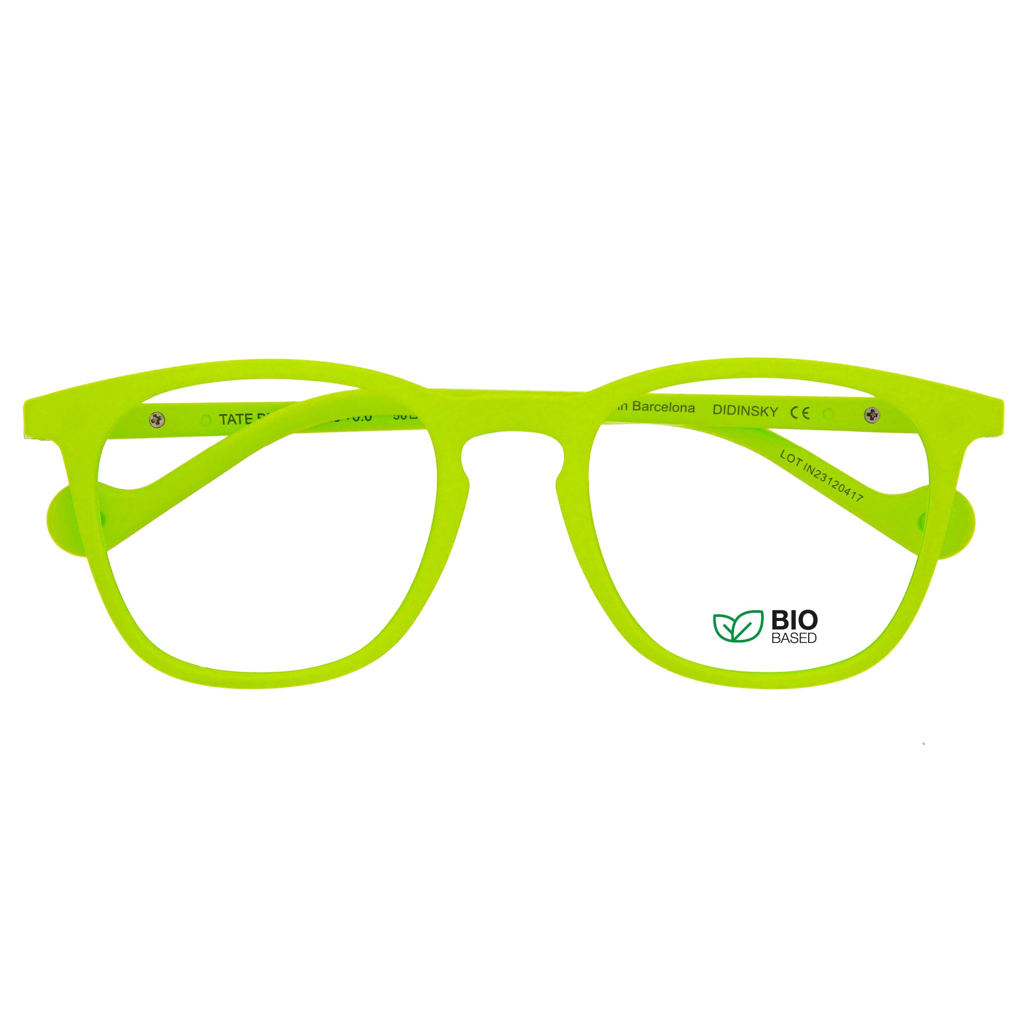 Tate Lime Glasses