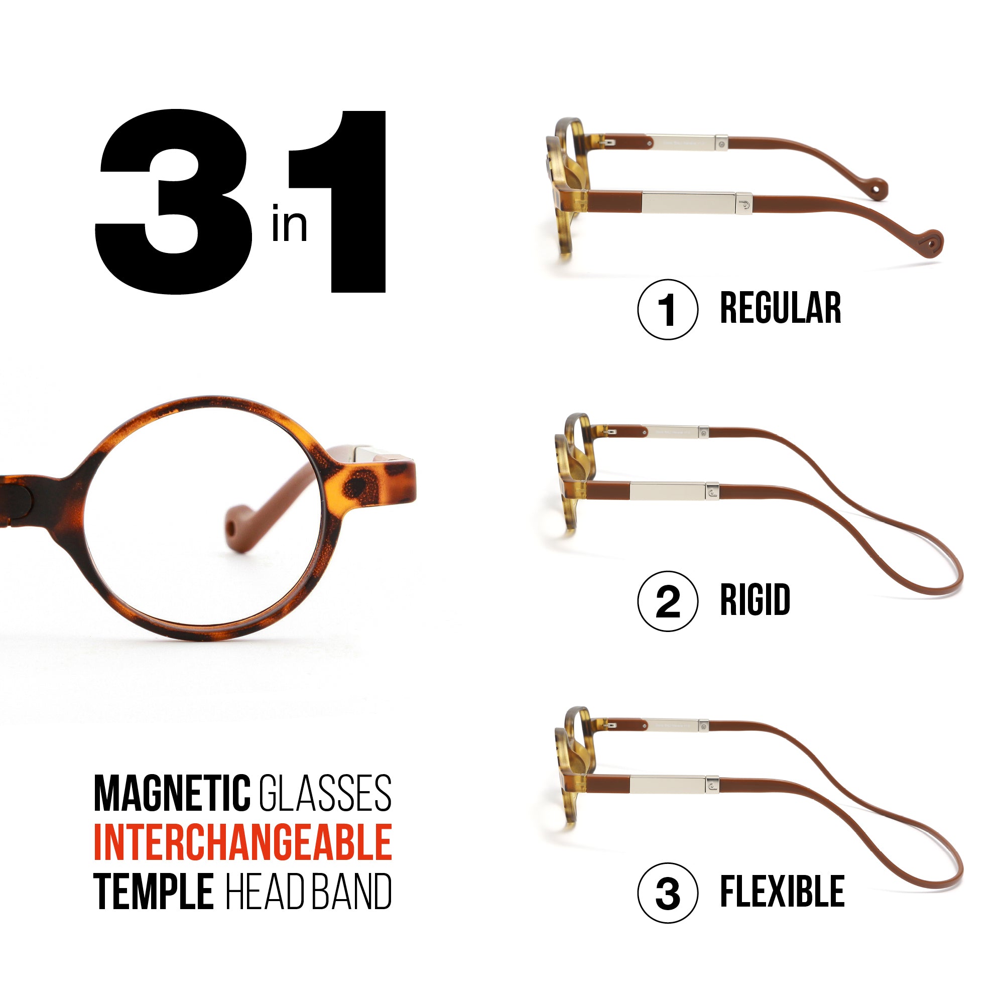 3in1 Magnetic Glasses