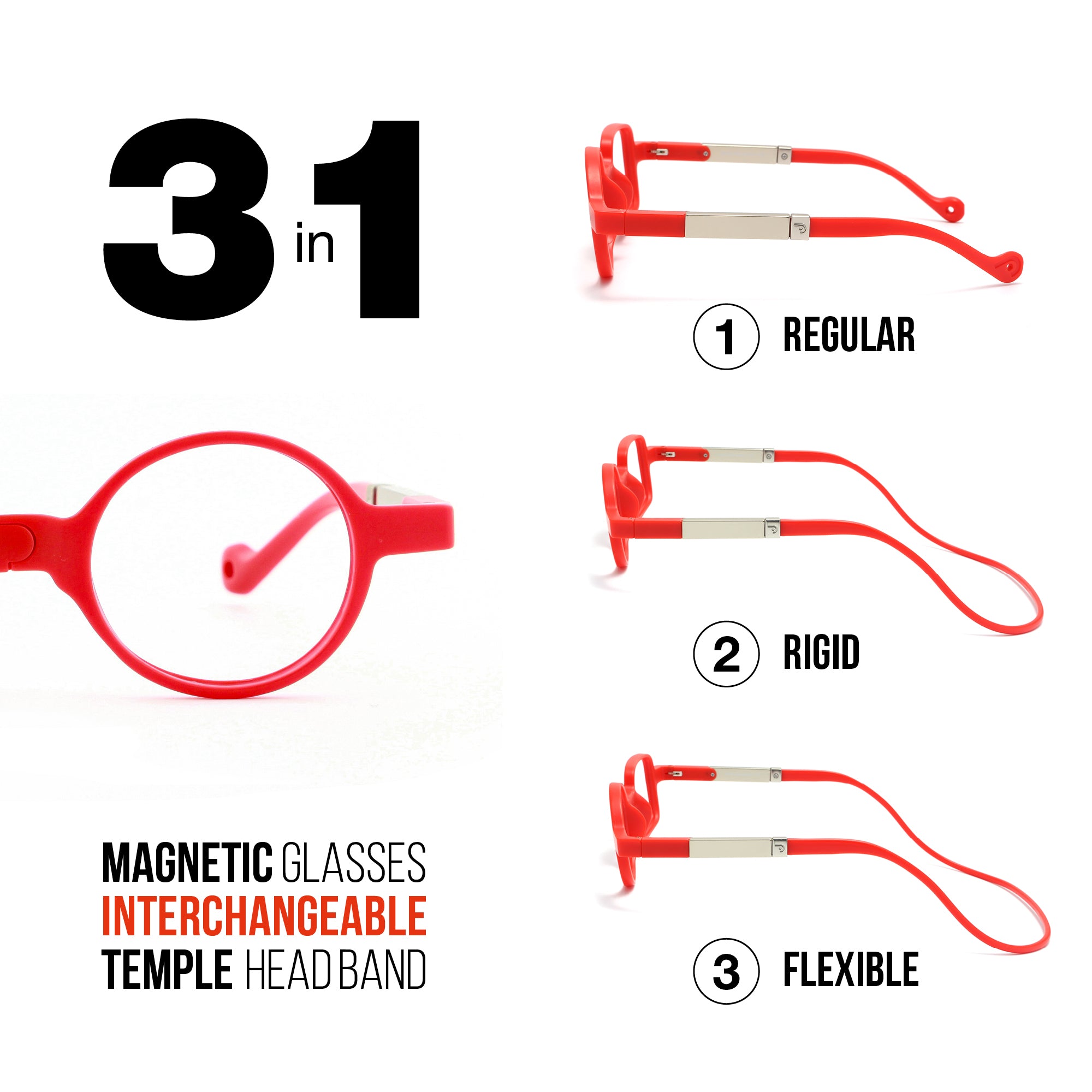 3in1 Magnetic Glasses