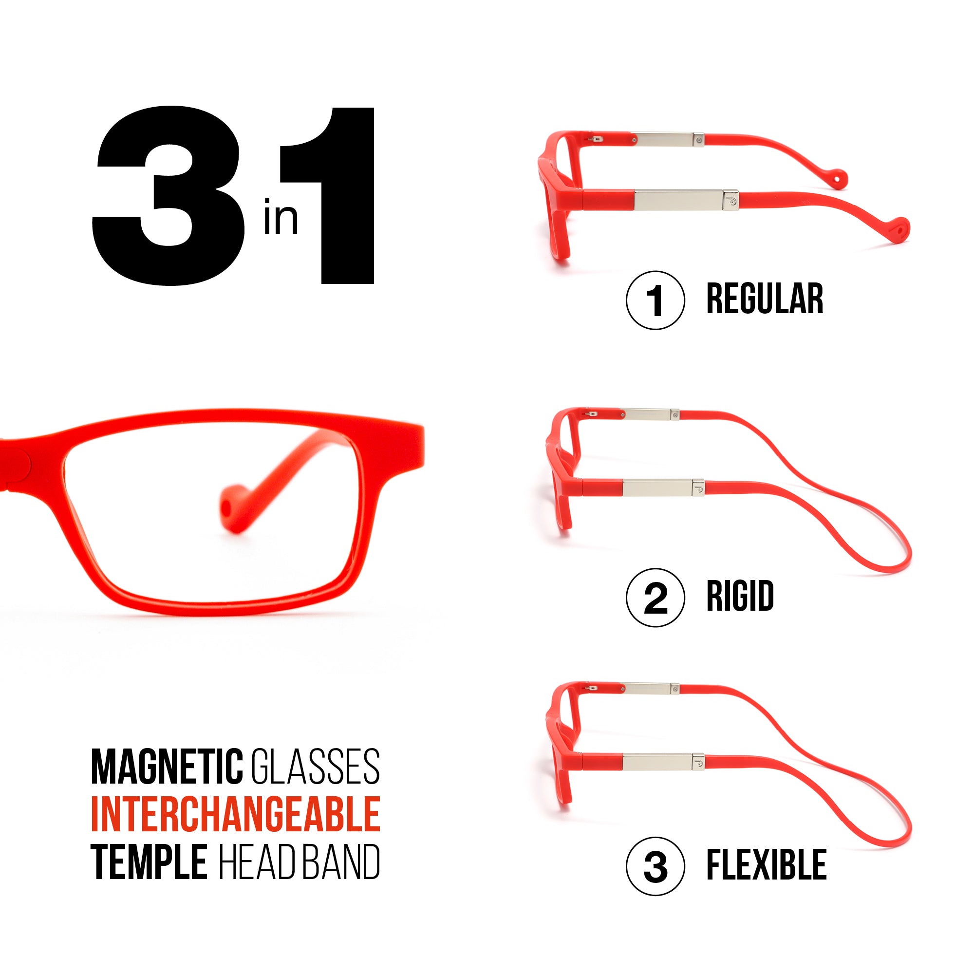 3in1 Magnetic Glasses