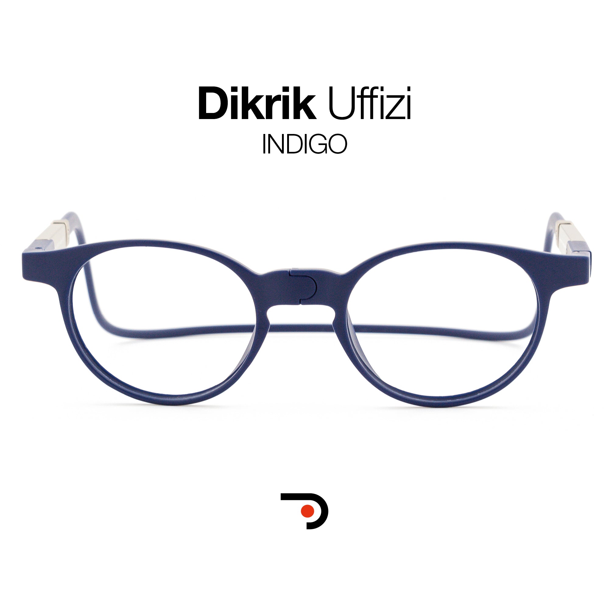 Dikrik Uffizi Indigo Glasses