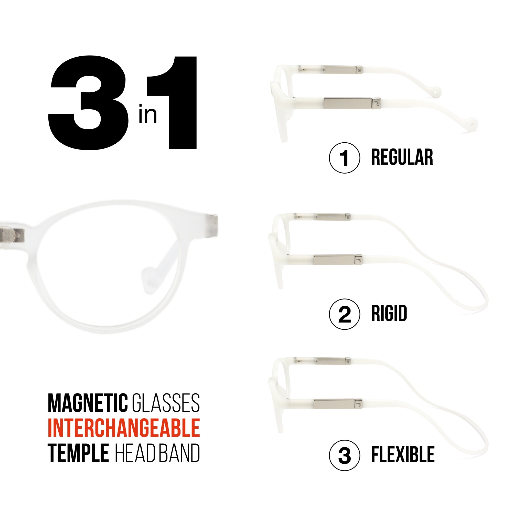 3in1 Magnetic Glasses