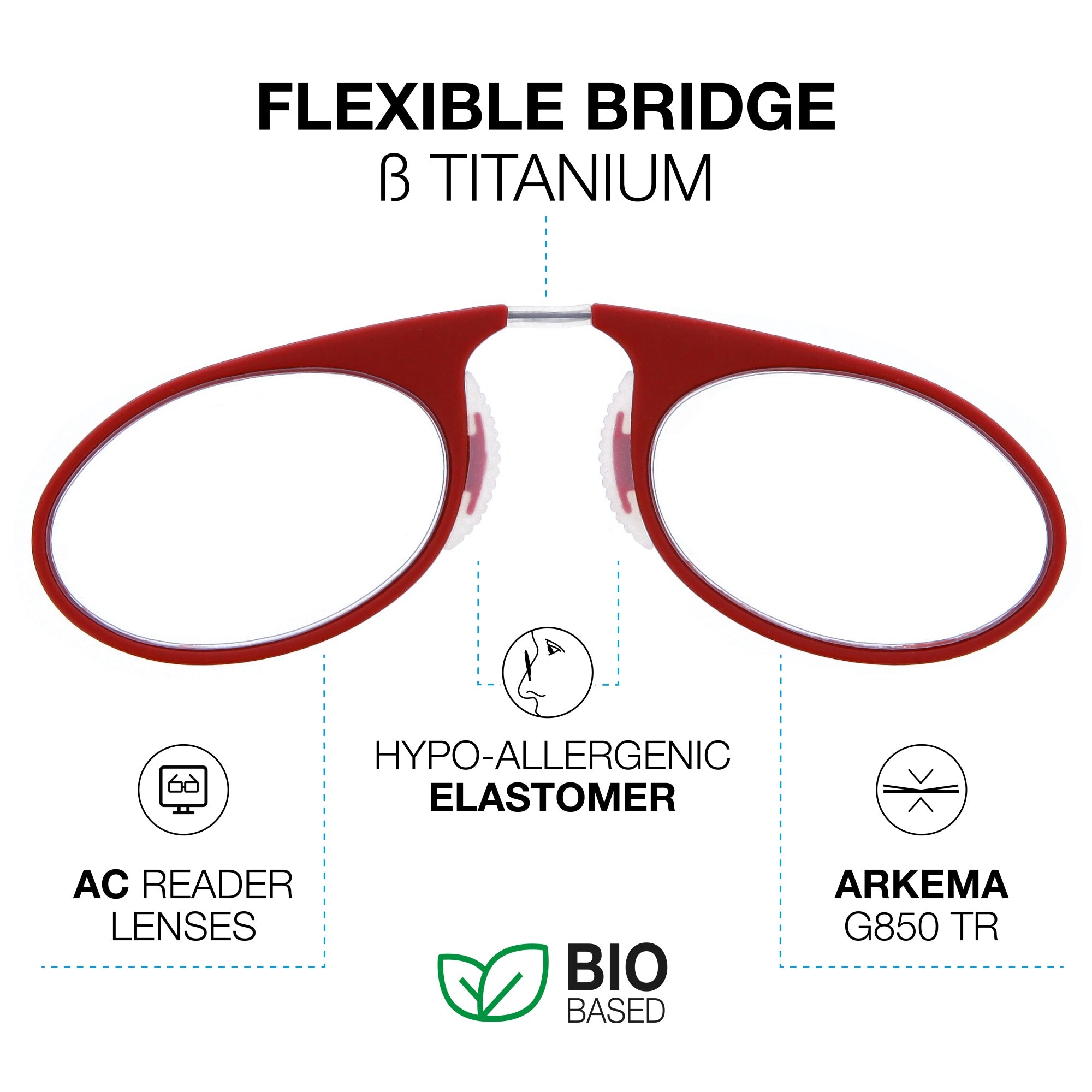 DiOrsay Red Flexible Bridge