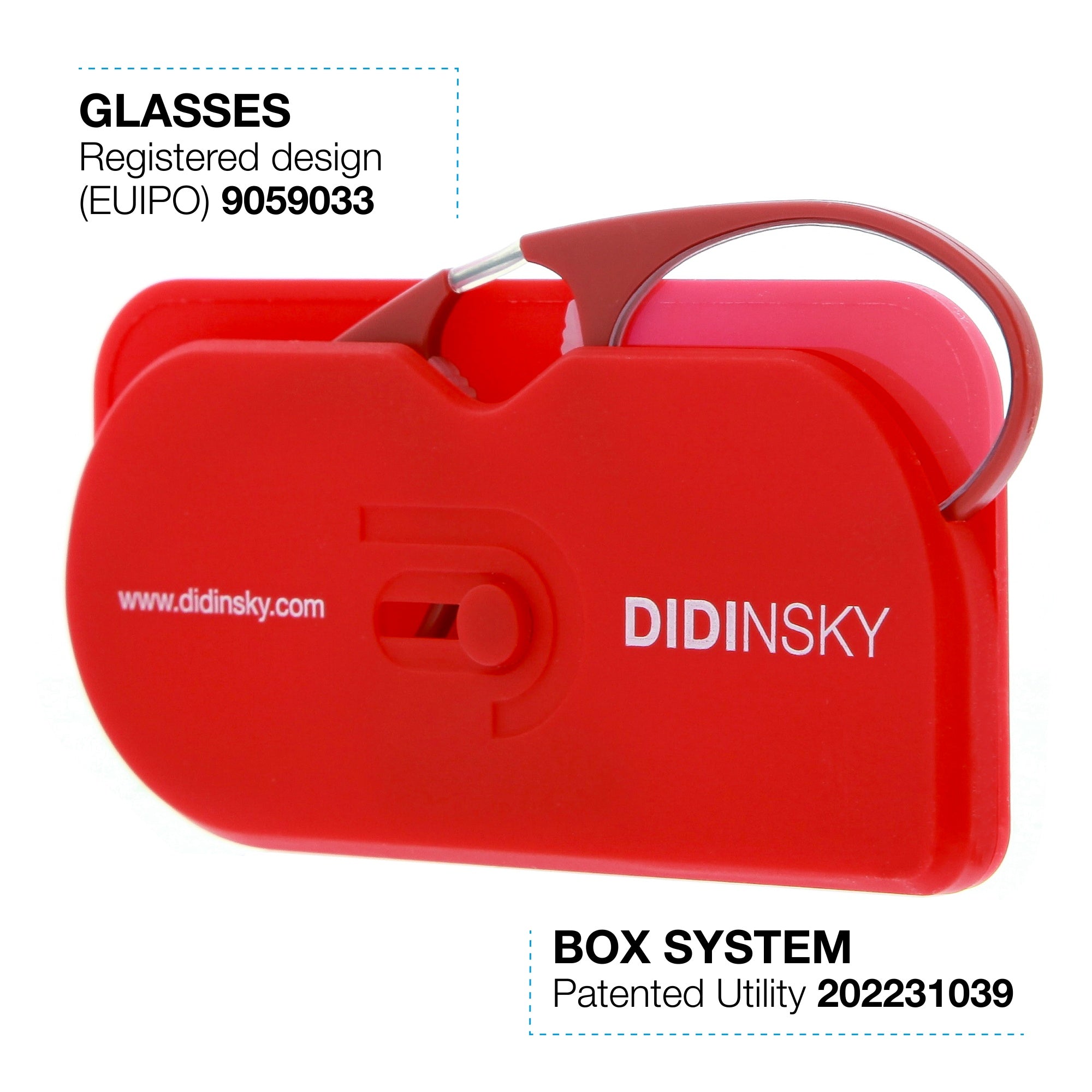 DiOrsay Red Glasses
