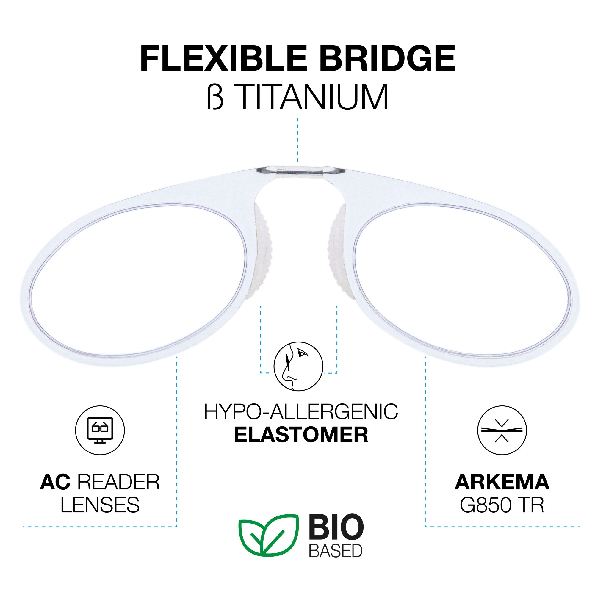 DiOrsay Smoke Flexible Bridge