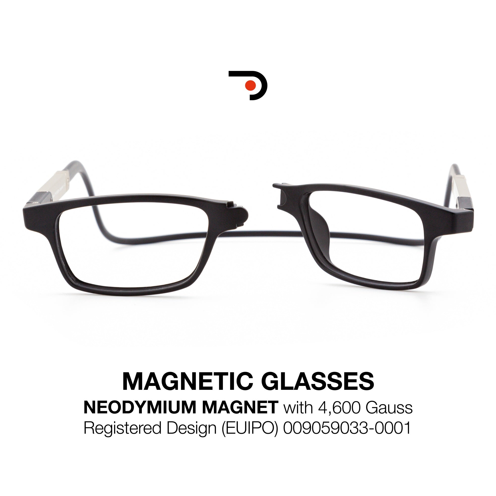 Thyssen Flex Graphite Magnetic Glasses