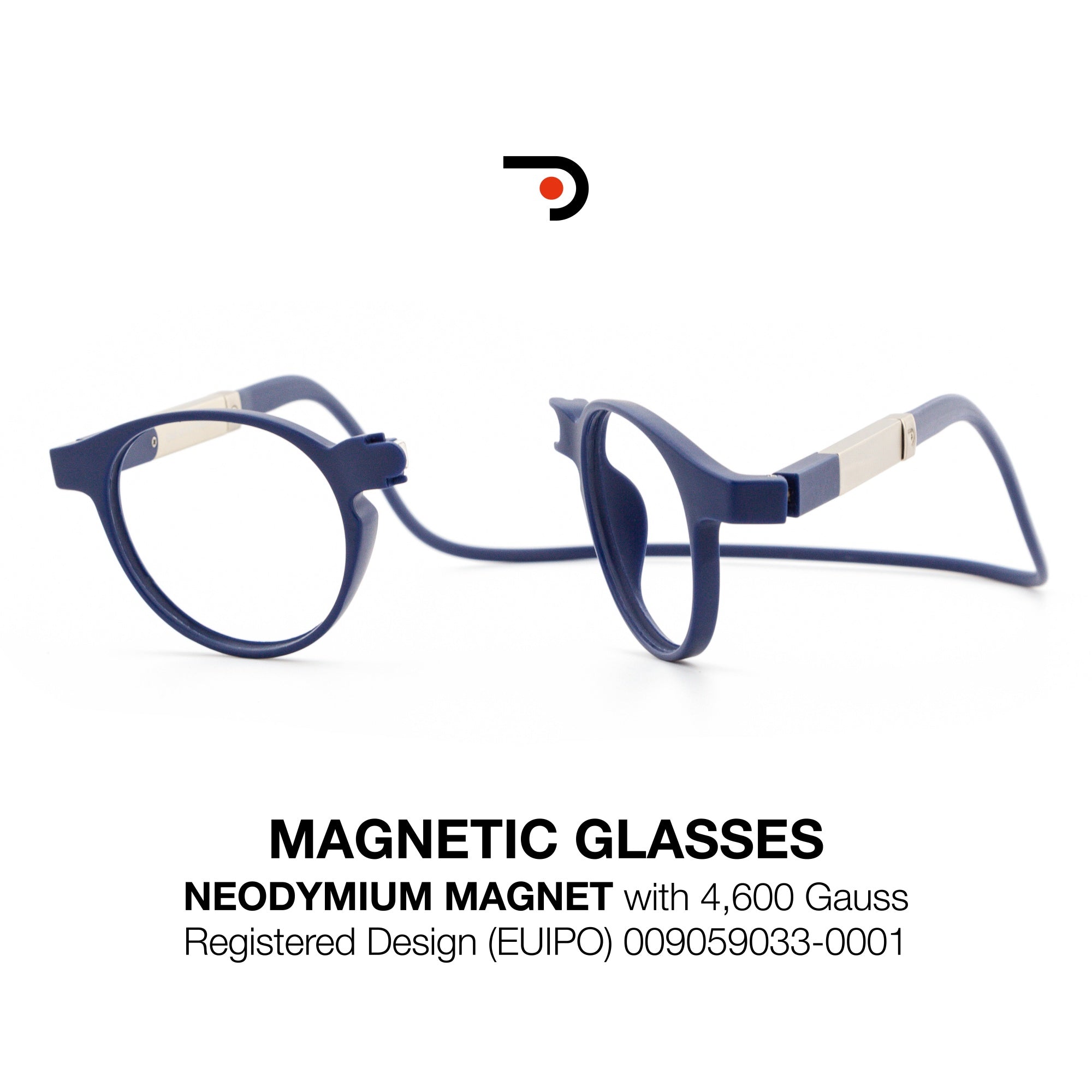 Uffizi Flex Indigo Magnetic Glasses