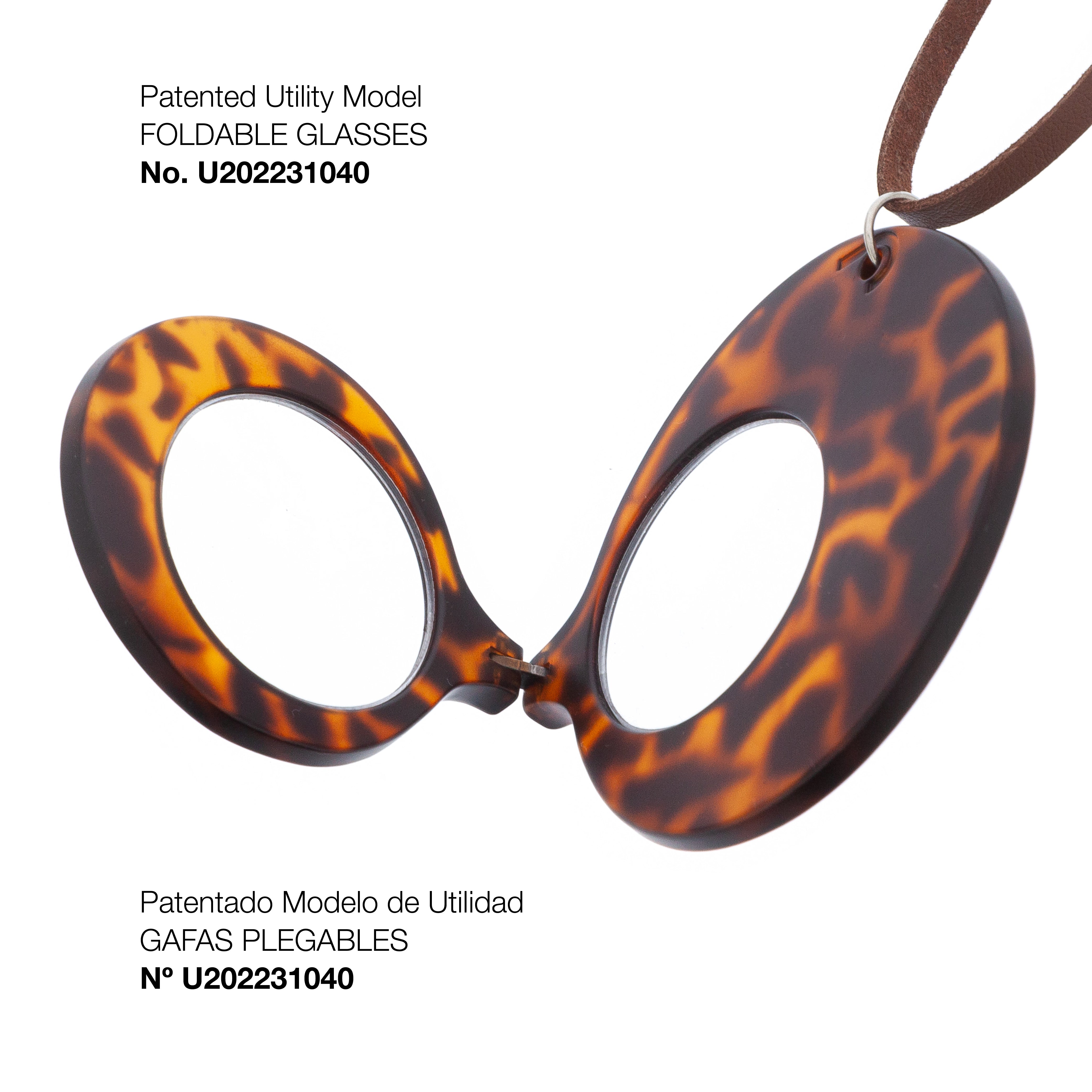 Musa RO havana Brown Gafas Plegables