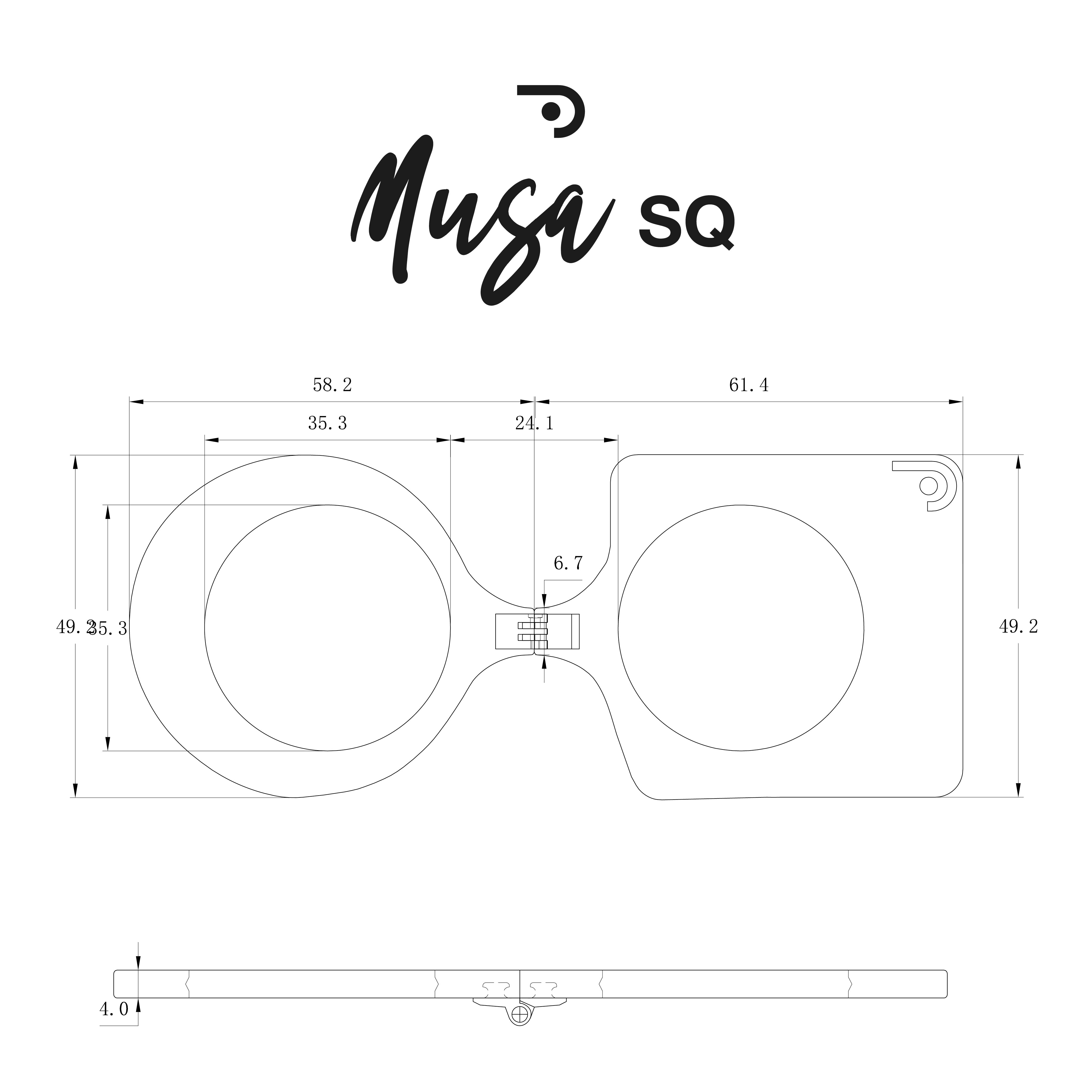 Musa Square Medidas
