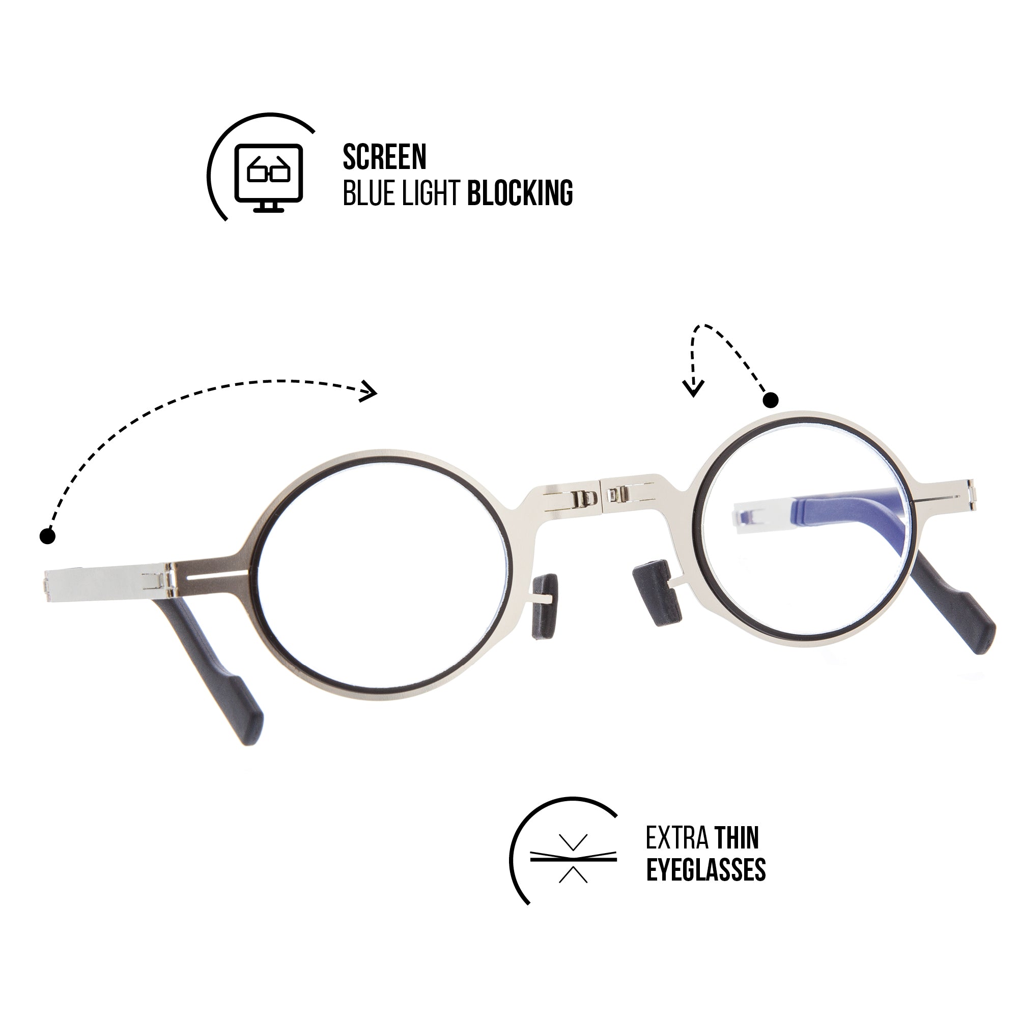 Met Round Glasses
