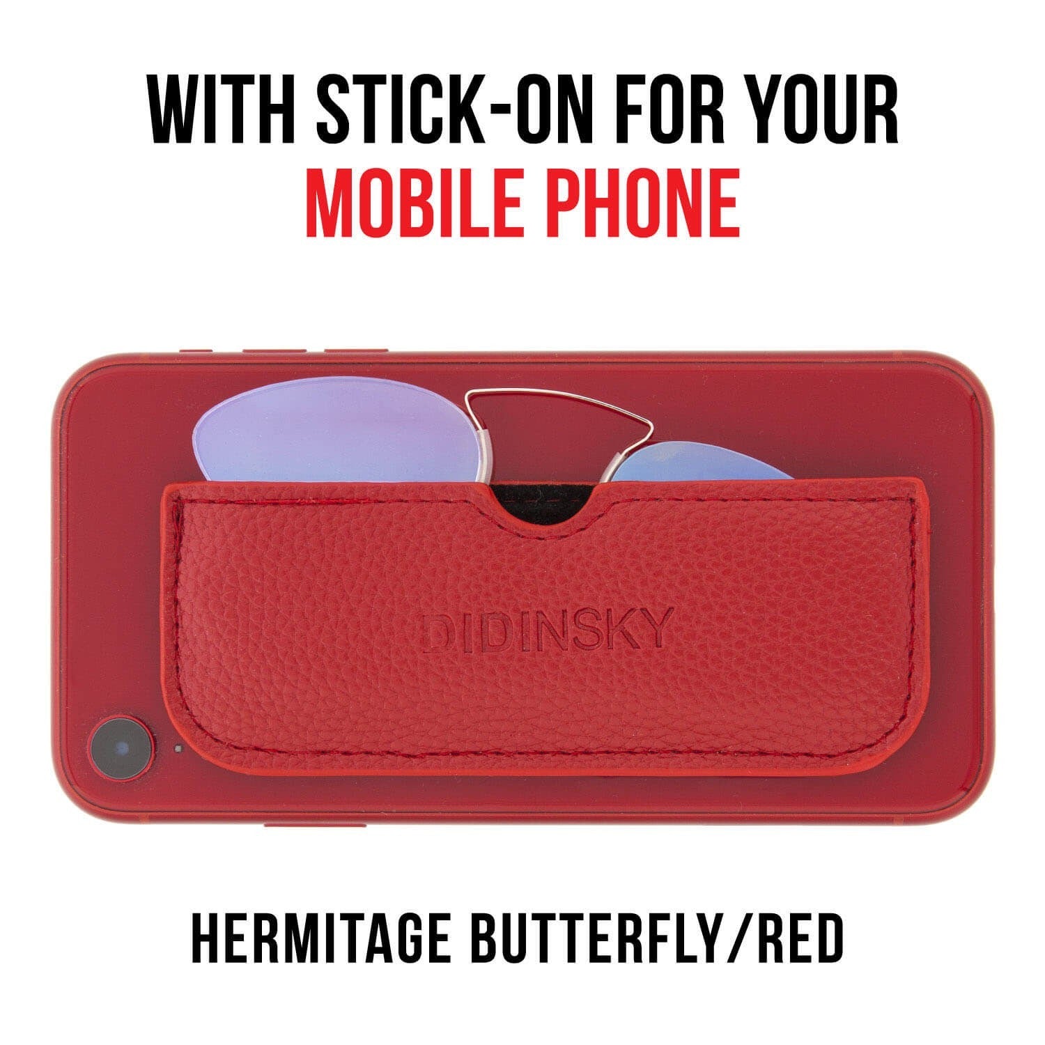 Hermitage Butterfly Red Mobile Phone