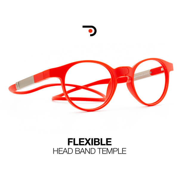 Head Band temple flexible