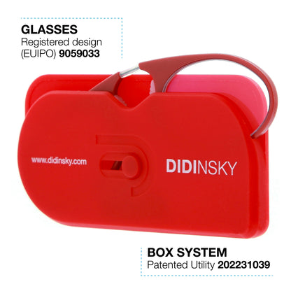 DiOrsay Red Glasses