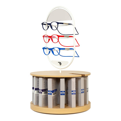 Expositor redondo gafas magneticas