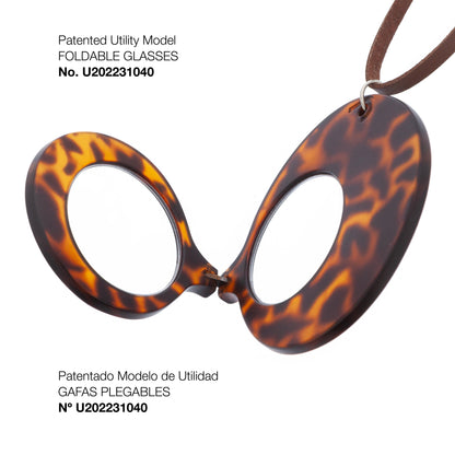 Musa RO havana Brown Gafas Plegables
