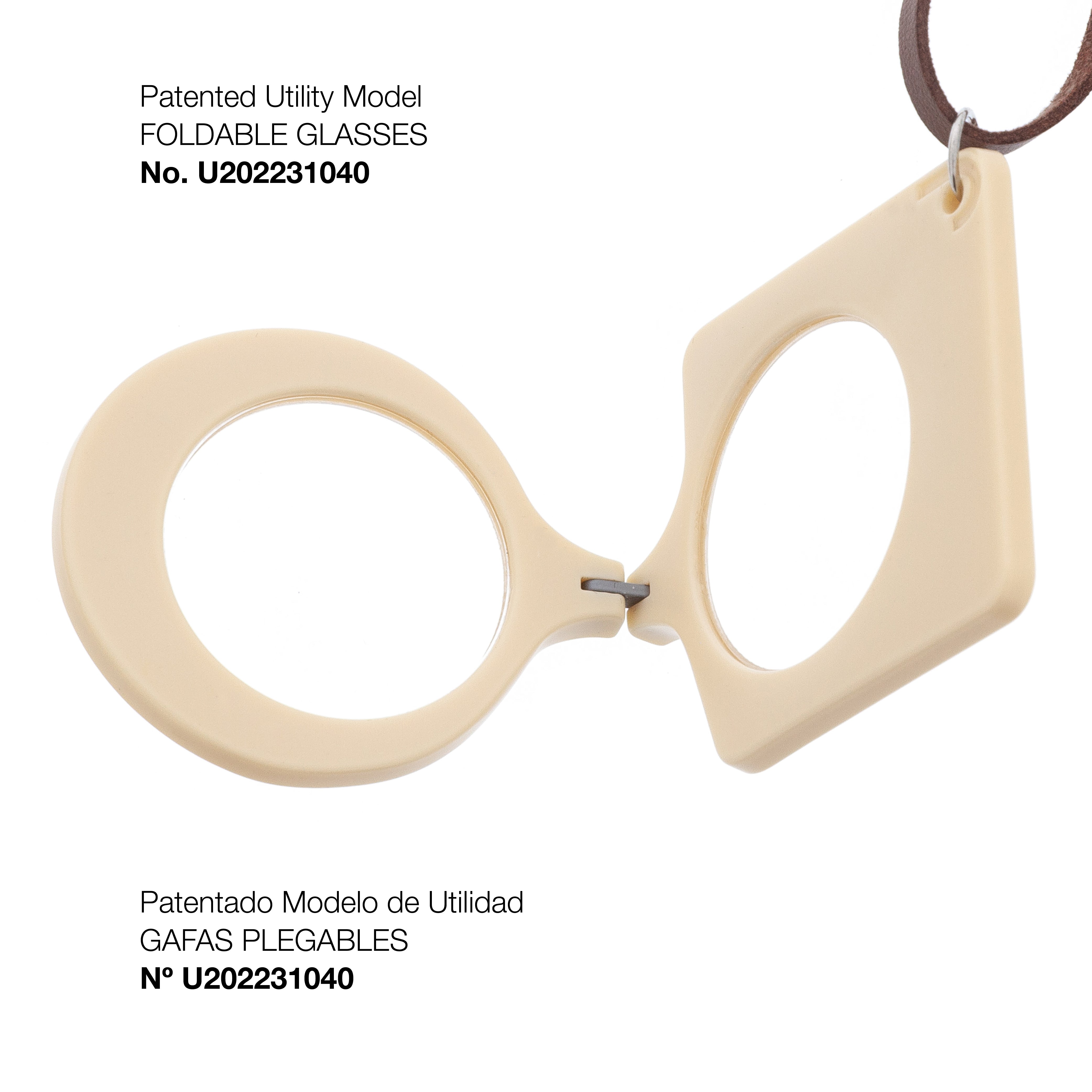 Musa SQ Marfil Gafas Plegables