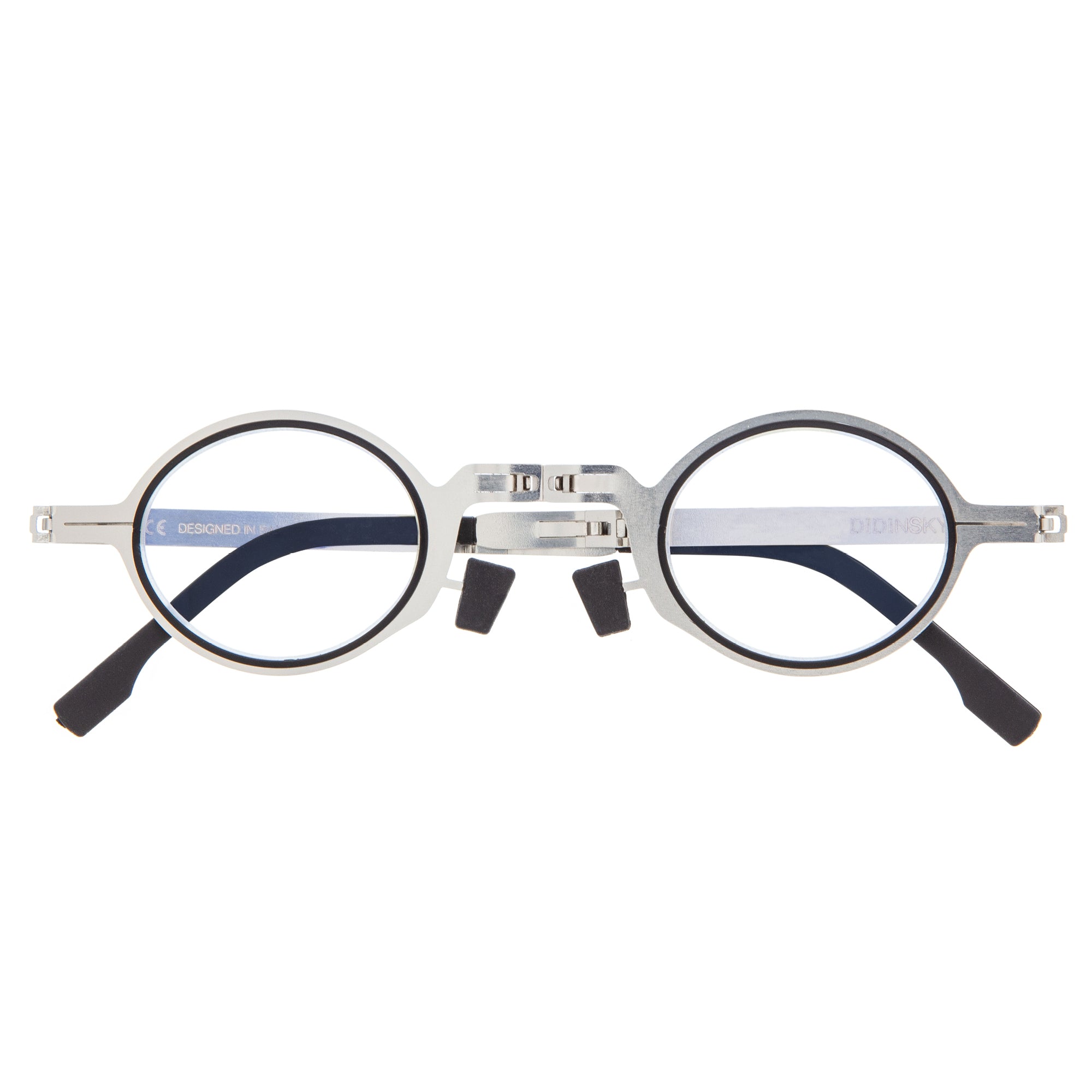 Met Round Gafa Plegable Frontal