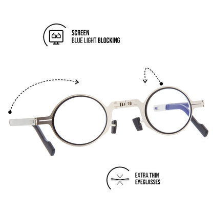 Met Round Glasses