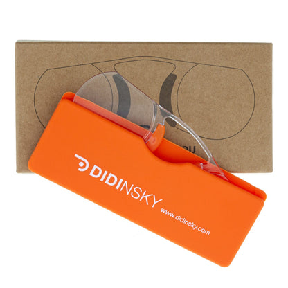 Pompidou Orange Glasses