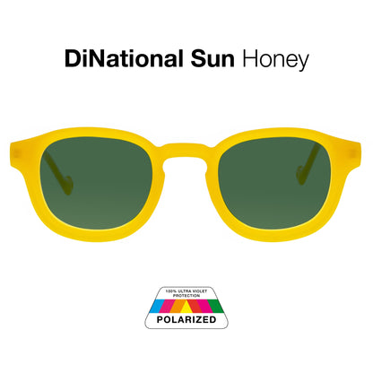 DiNational Sun Honey Glasses