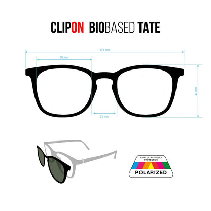 Clip on Biobased Tate